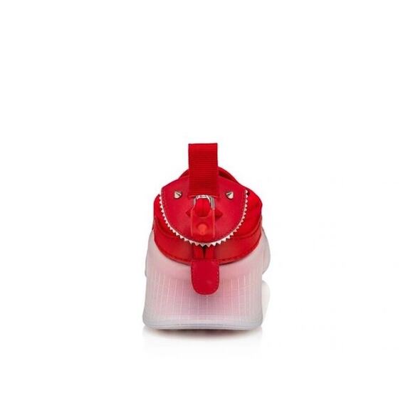 CHRISTIAN LOUBOUTIN Men's Arpoador Low-top Sneakers Red 42.5 - Picture 7 of 12